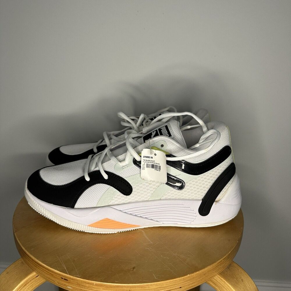 Puma TRC Blaze Court Basketball Mens 9 Sneakers Athletic 376582-06 NWT Defects